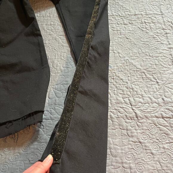 FRAME‎ Le High Straight Velvet Tux
Raw Jeans black women’s size 30 - Picture 7 of 11